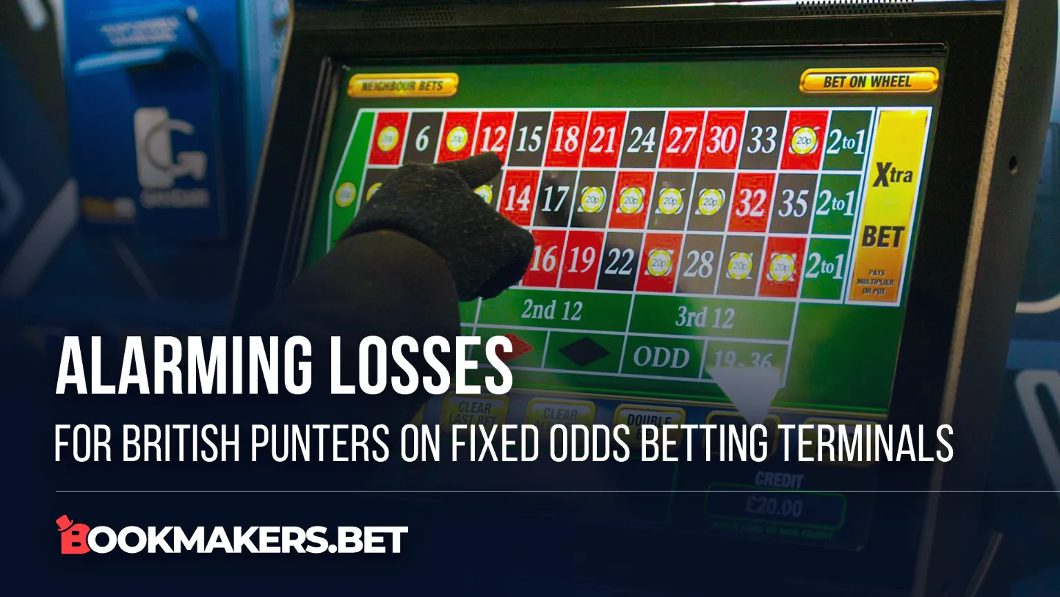 Alarming Losses for British Punters on Fixed Odds Betting Terminals