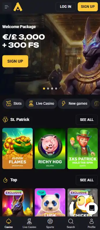 UK Amon Bet Casino Rewards Site Review