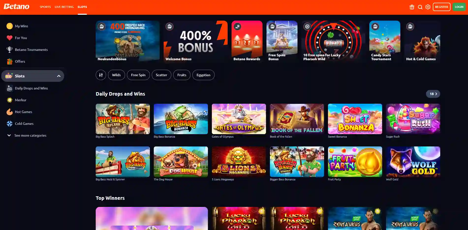 Casino image of Betano
