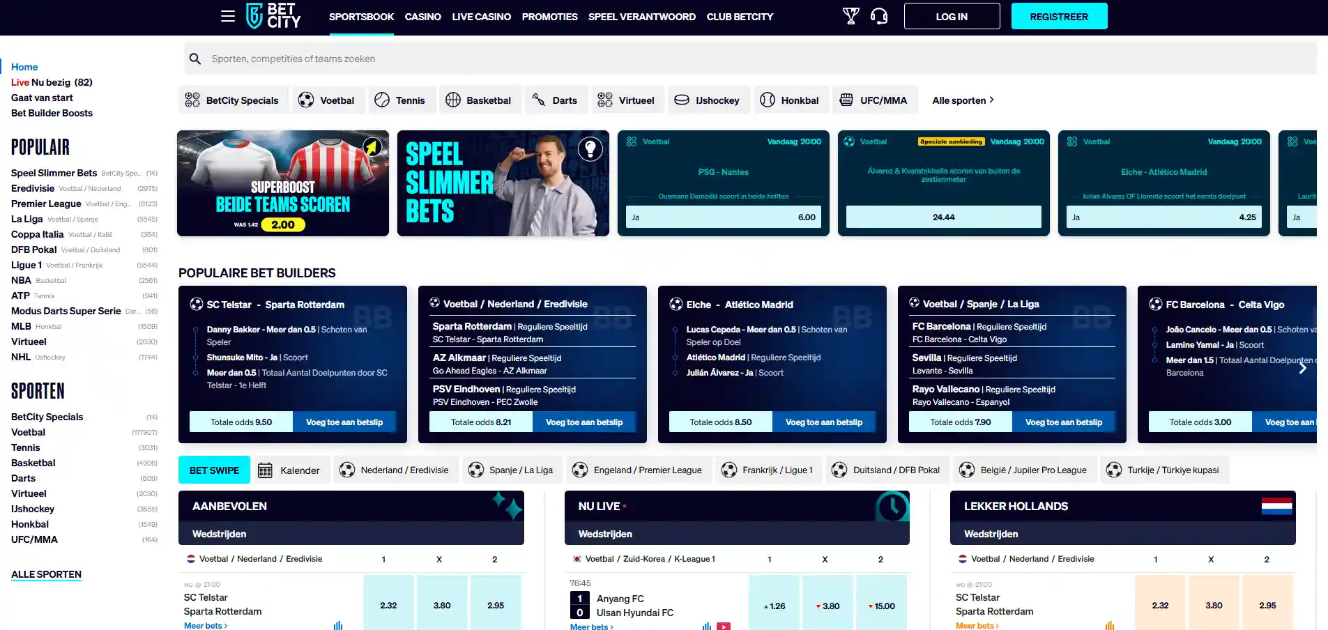 Sportsbook image of Betcity