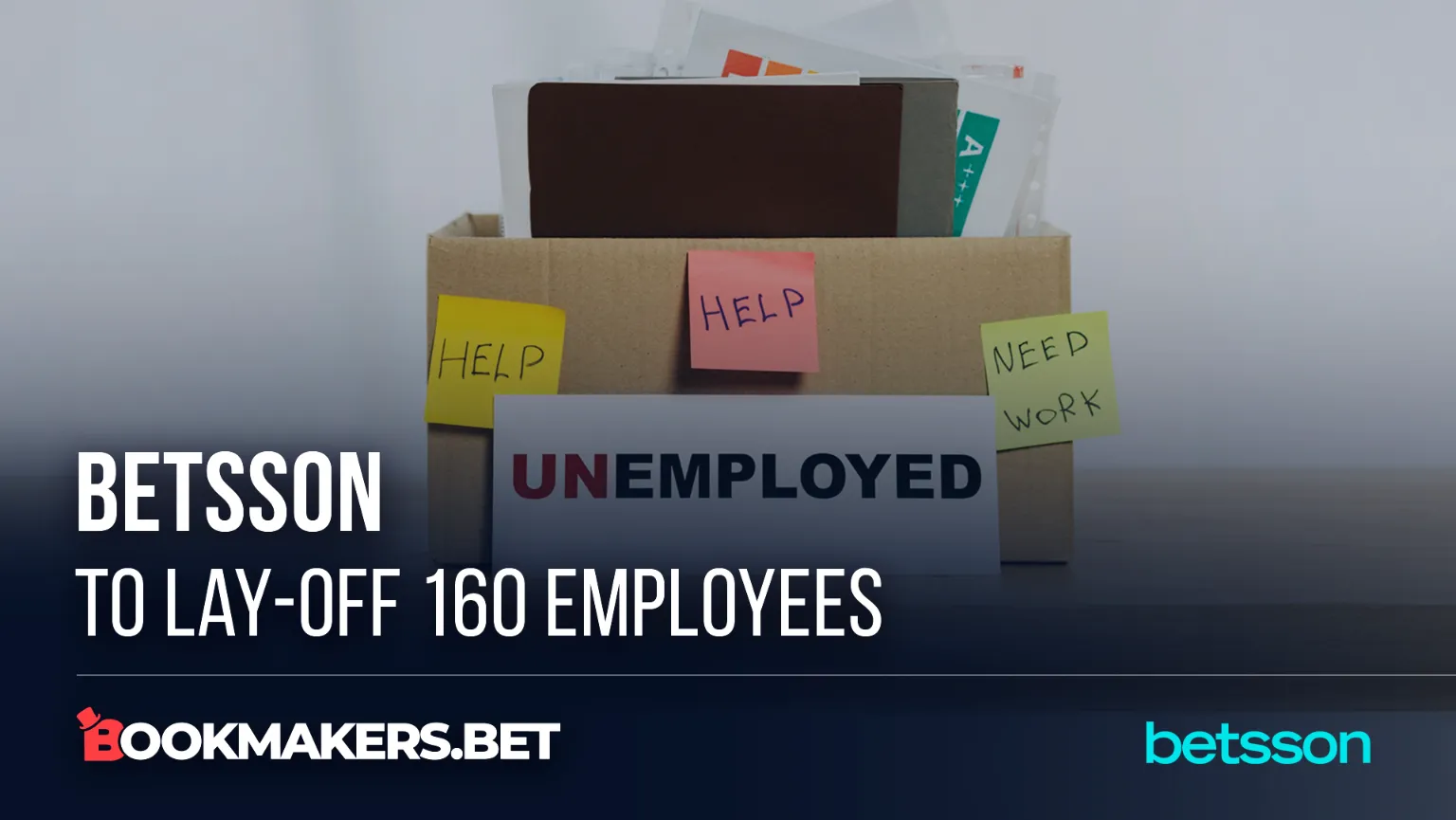Betsson to lay-off 160 employees