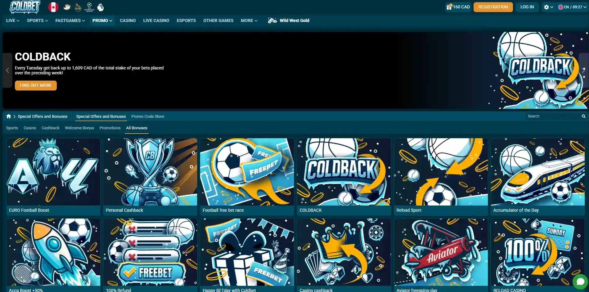 Cover image of Coldbet Betting Promotions