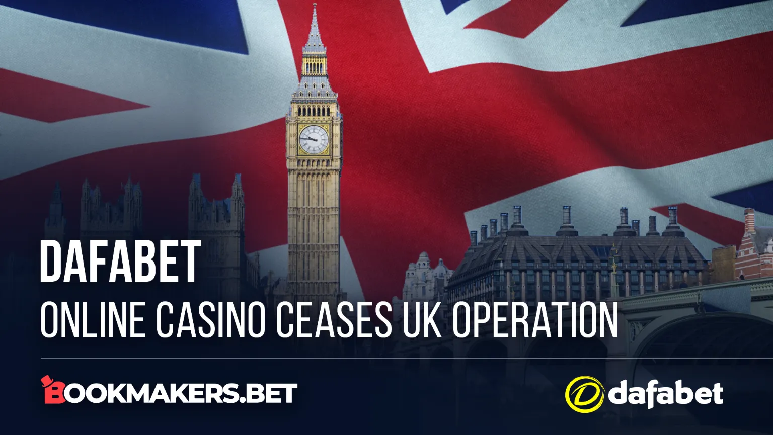 Dafabet online casino ceases UK operation
