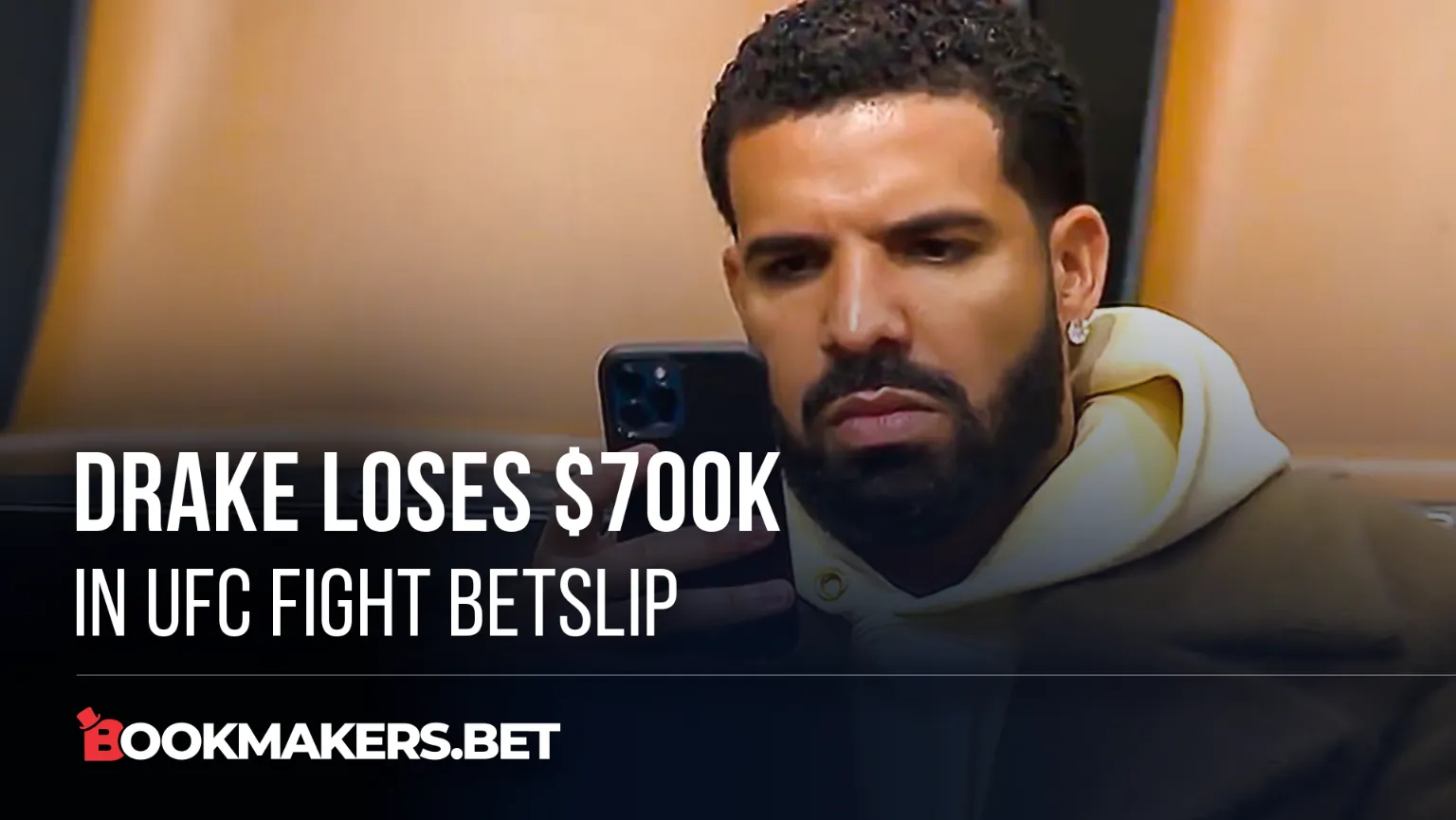 Drake Loses $700k In UFC Fight Betslip