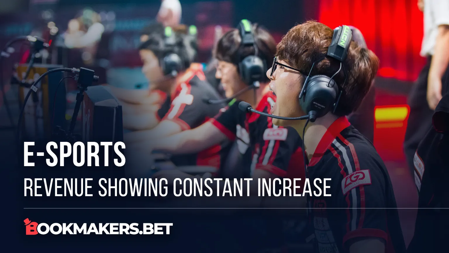 E-sports revenue showing constant increase