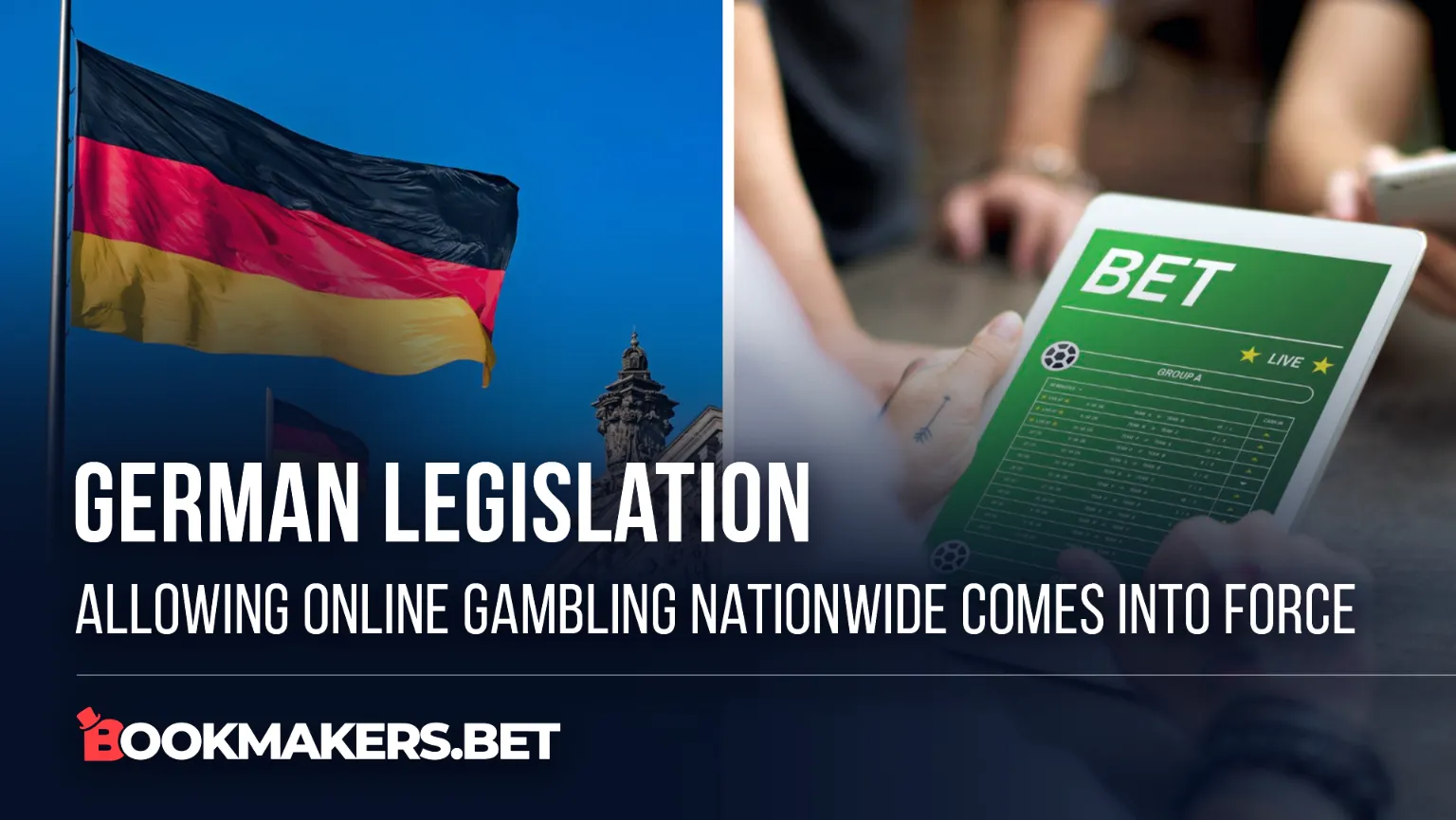 German legislation allowing online gambling nationwide comes into force