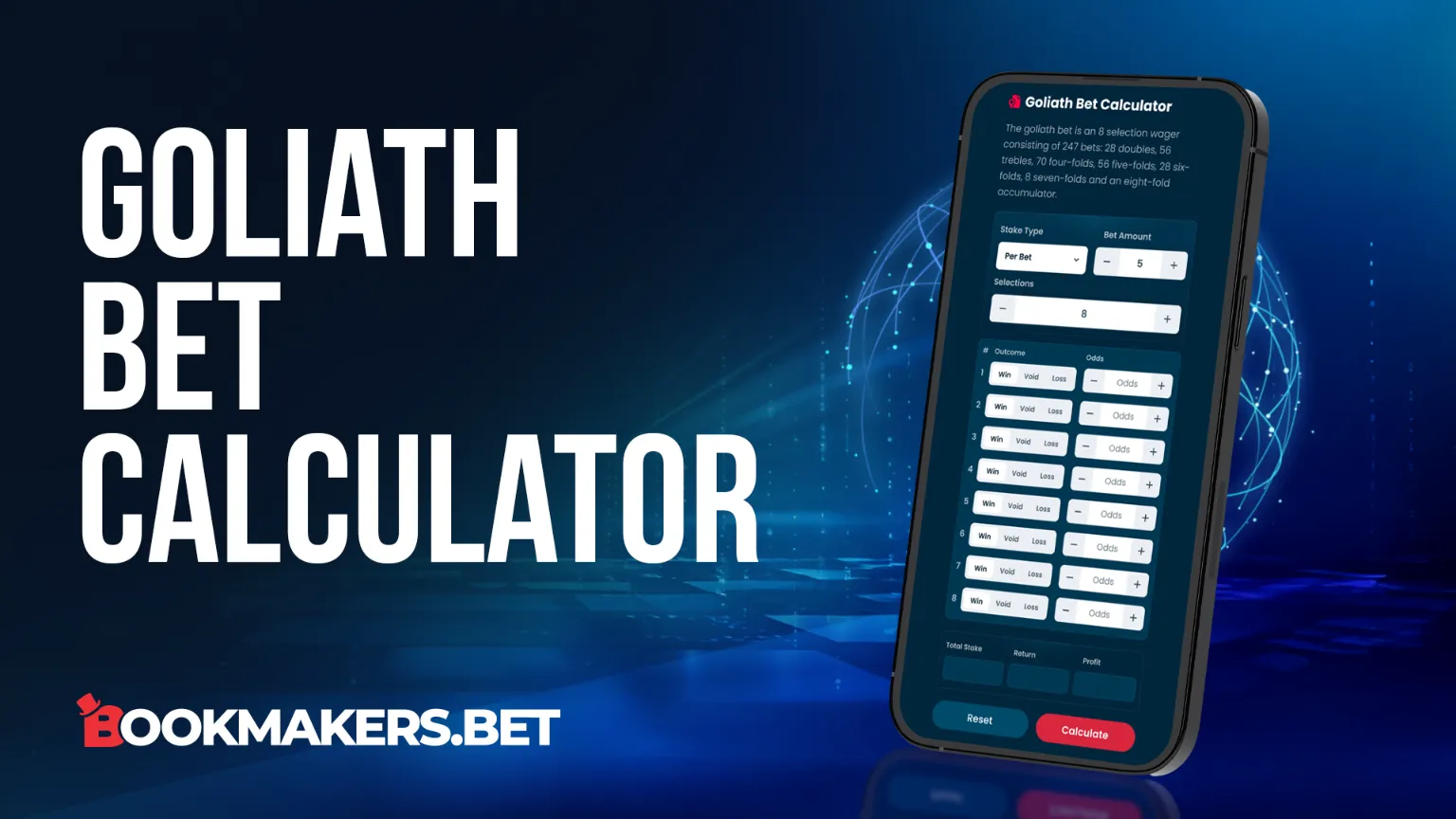 Cover image for Goliath Bet Calculator