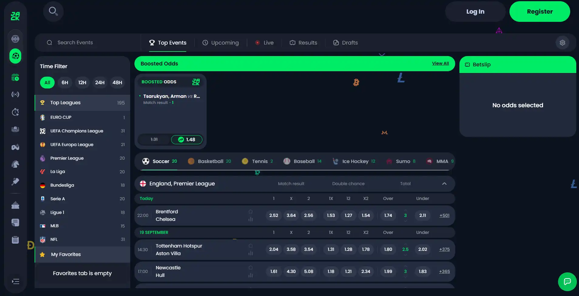 Sportsbook image of Jack