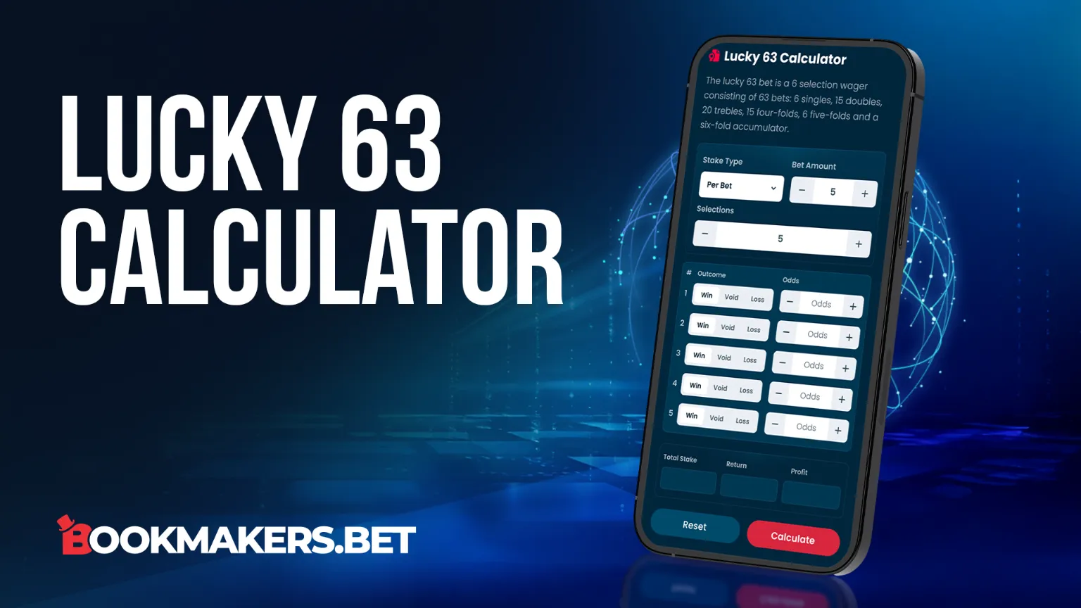 Cover image for Lucky 63 Calculator