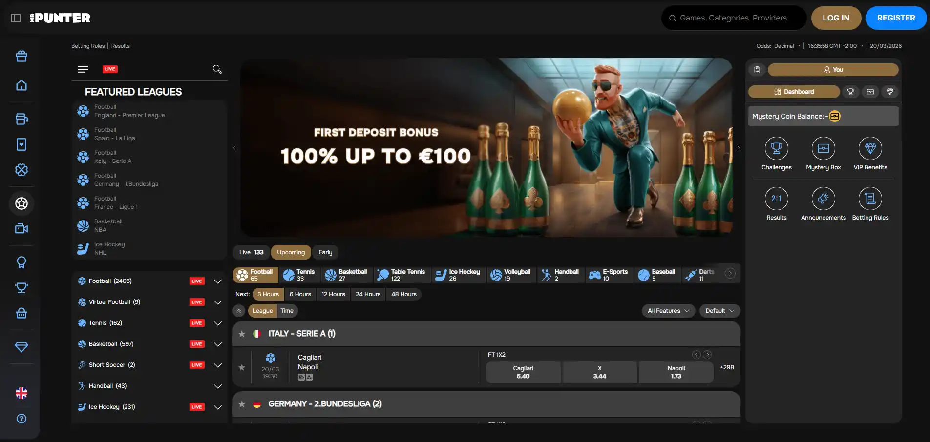 Sportsbook image of MrPunter