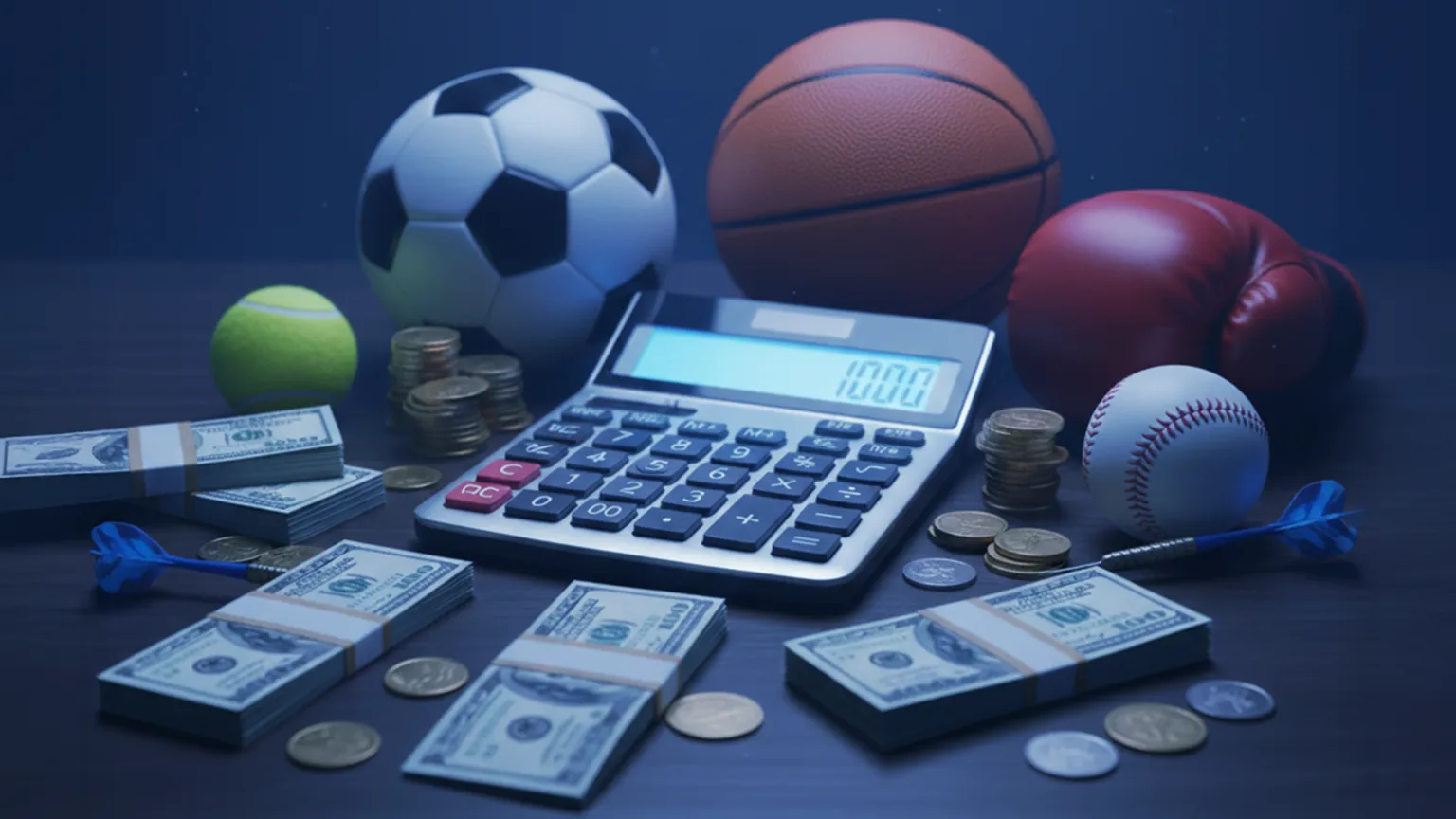 Calculators, balls and winnings
