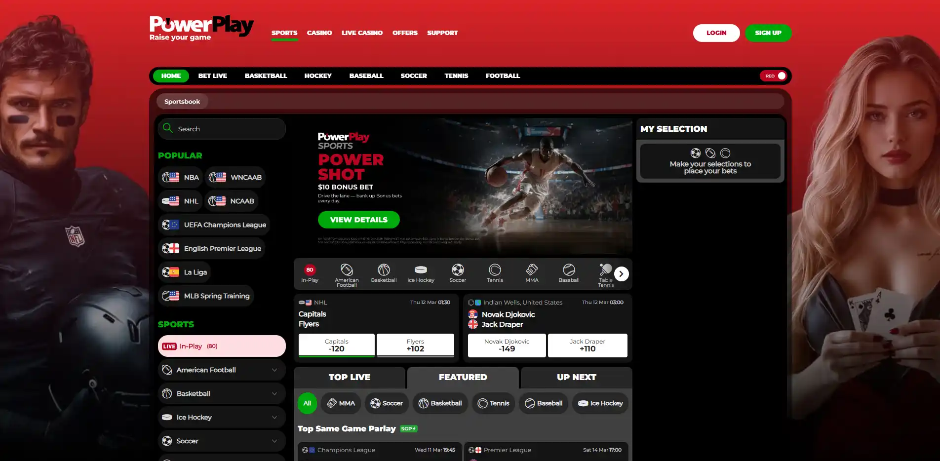 Sportsbook image of Powerplay
