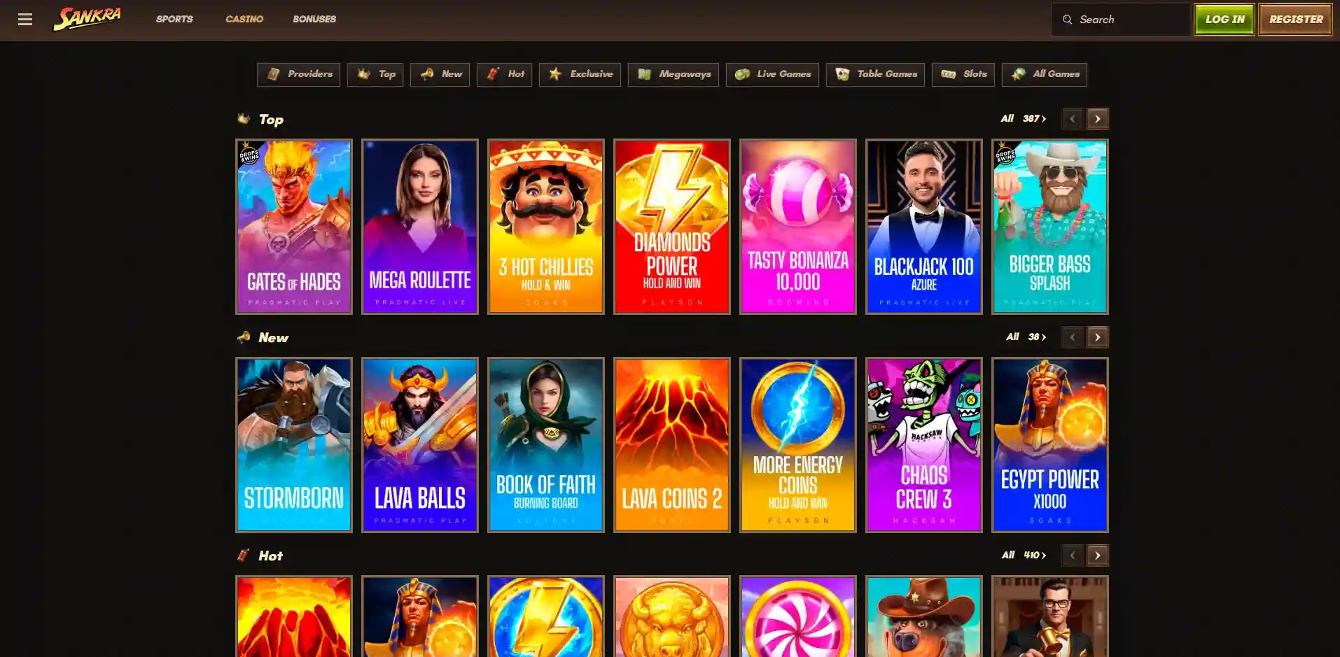 Cover image of Sankra Casino