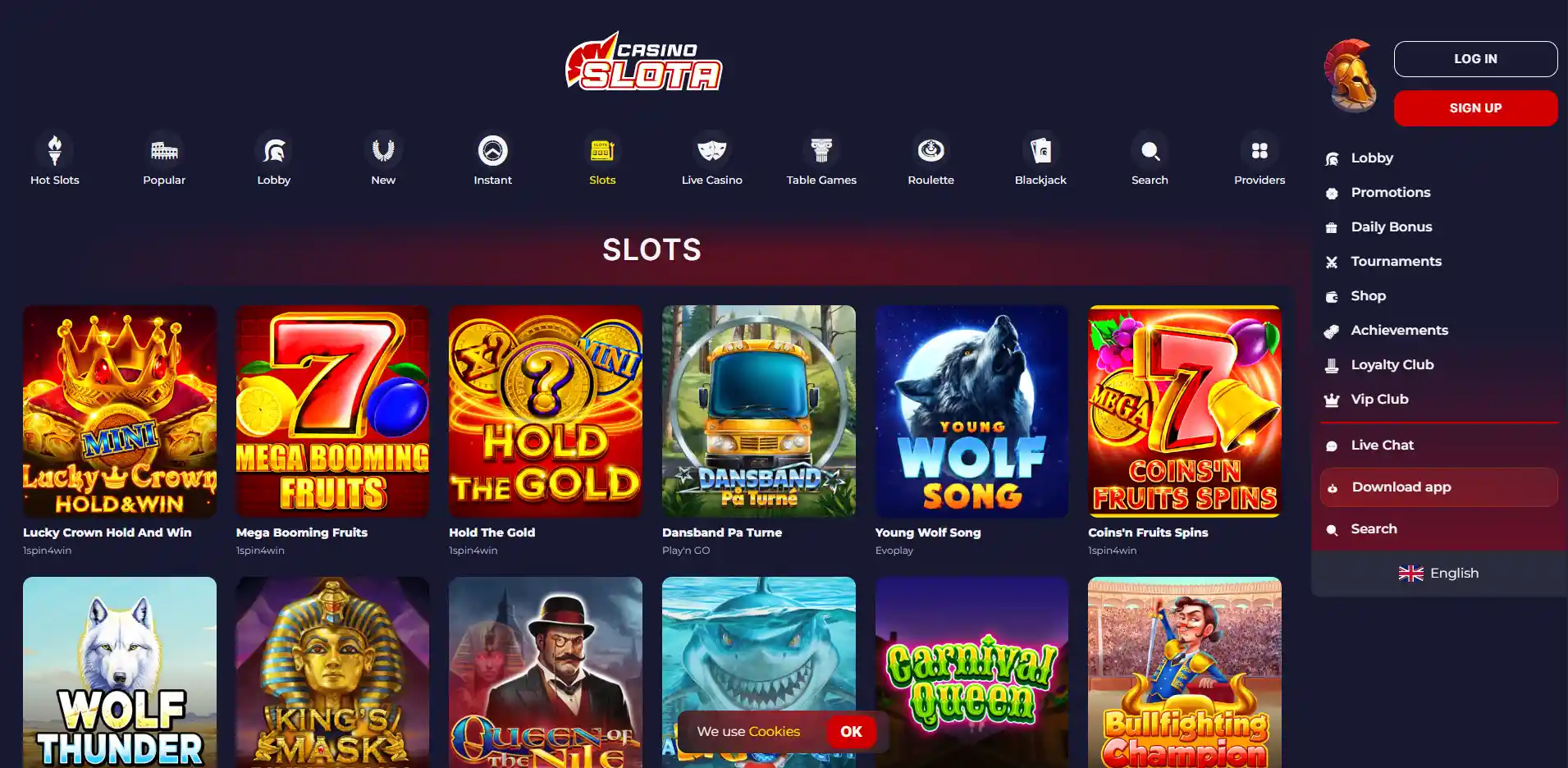 Cover image of Slota Casino