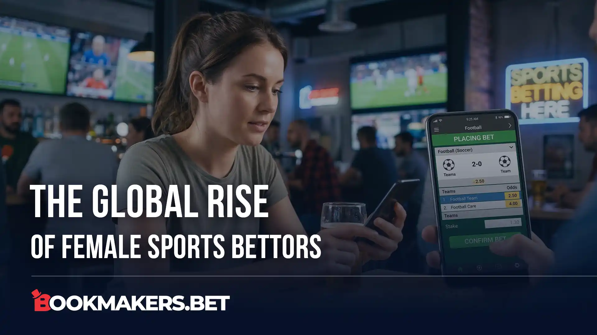 Cover image for The Global Rise of Female Sports Bettors