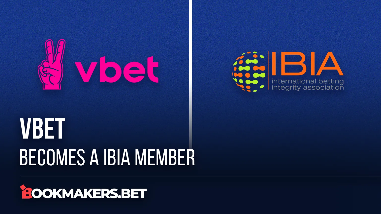 Vbet becomes a IBIA member