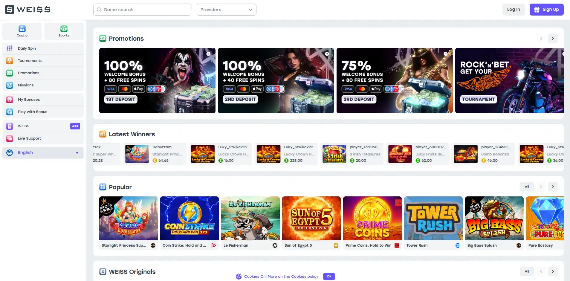 Homepage image of Weissbet